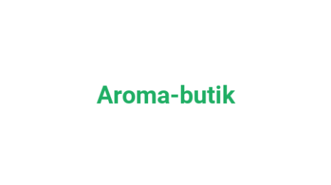 Логотип компании Aroma-butik