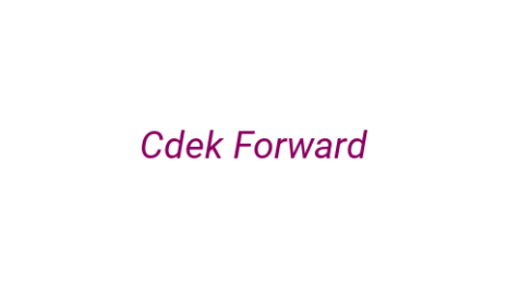 Логотип компании Cdek Forward