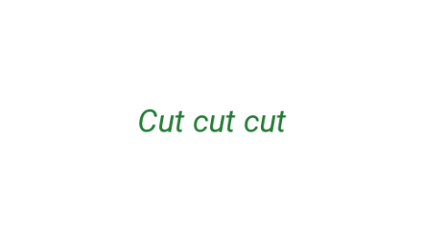 Логотип компании Cut cut cut