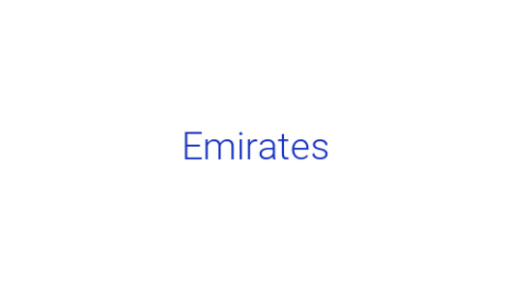 Логотип компании Emirates