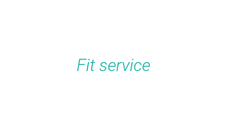 Логотип компании Fit service