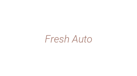 Логотип компании Fresh Auto