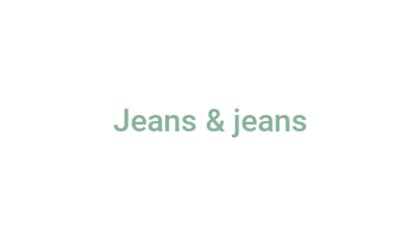 Логотип компании Jeans & jeans