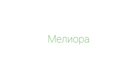 Логотип компании Мелиора