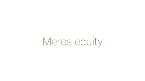 Логотип компании Meros equity