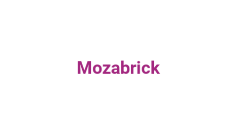 Логотип компании Mozabrick