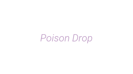 Логотип компании Poison Drop