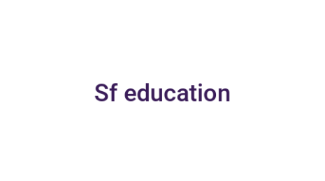 Логотип компании Sf education