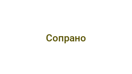 Логотип компании Сопрано