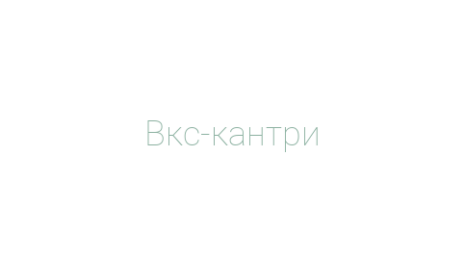 Логотип компании Вкс-кантри