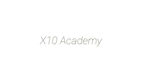 Логотип компании X10 Academy