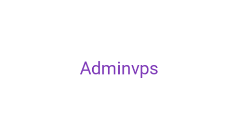 Логотип компании Adminvps