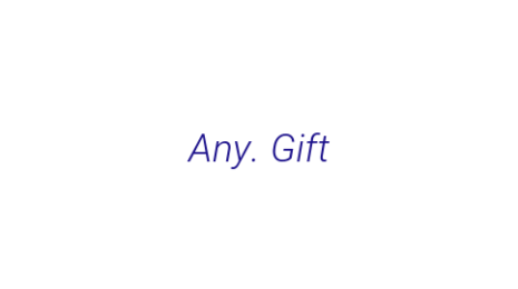 Логотип компании Any. Gift