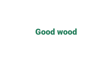 Логотип компании Good wood