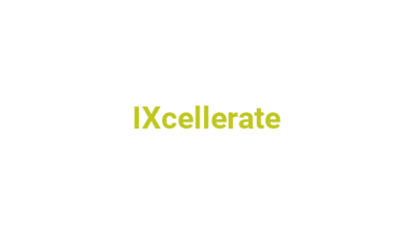 Логотип компании IXcellerate