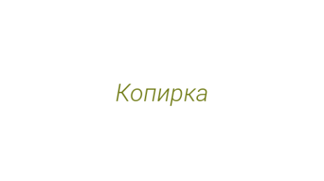 Логотип компании Копирка