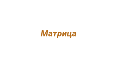 Логотип компании Матрица