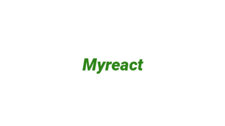 Логотип компании Myreact