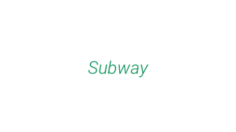 Логотип компании Subway